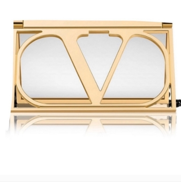 Valentino Other - Valentino gold compact mirror